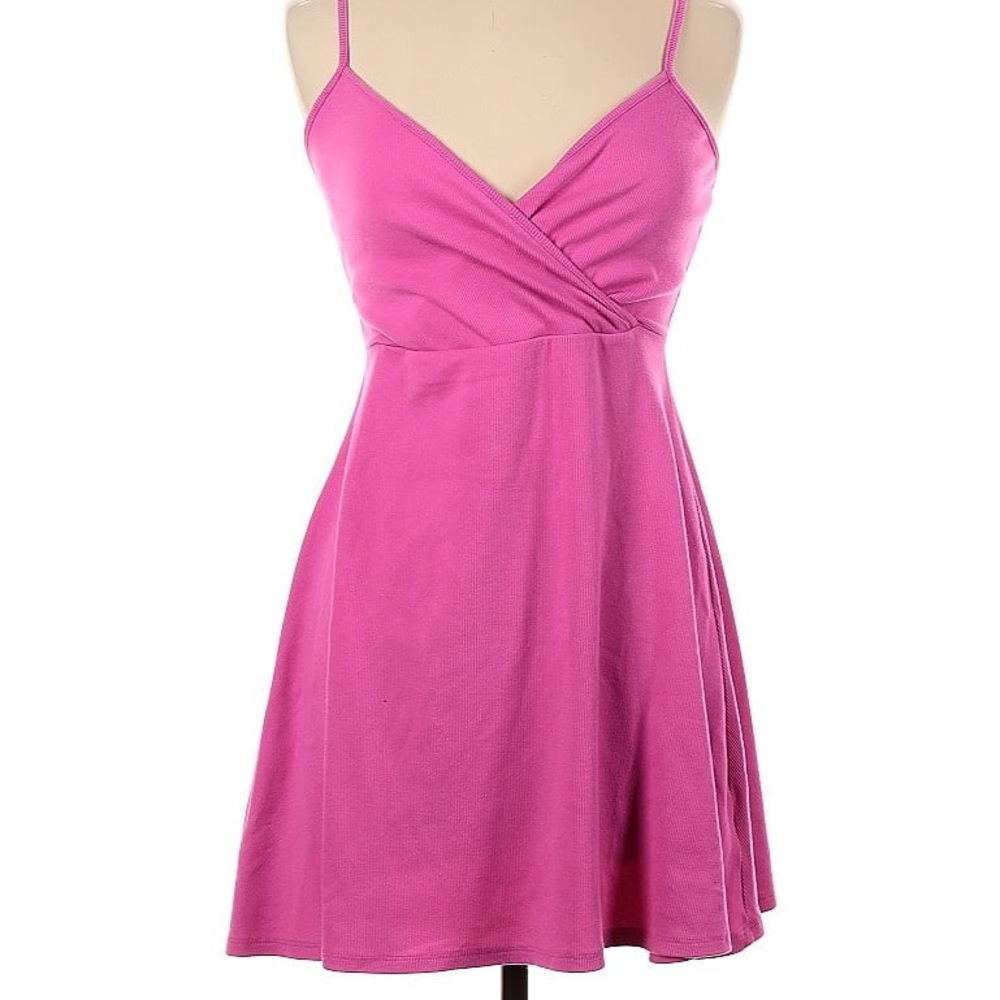 Wild Fable Fuchsia Ribbed Dress - Picture 7 of 7